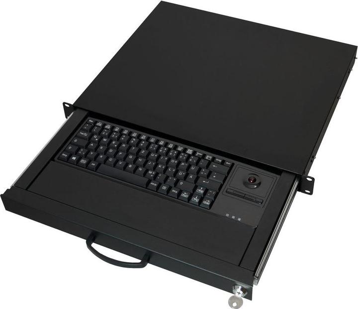 Produktbild Aixcase Keyboard 1H PS2/USB Trackball (DE, Kabelgebunden)