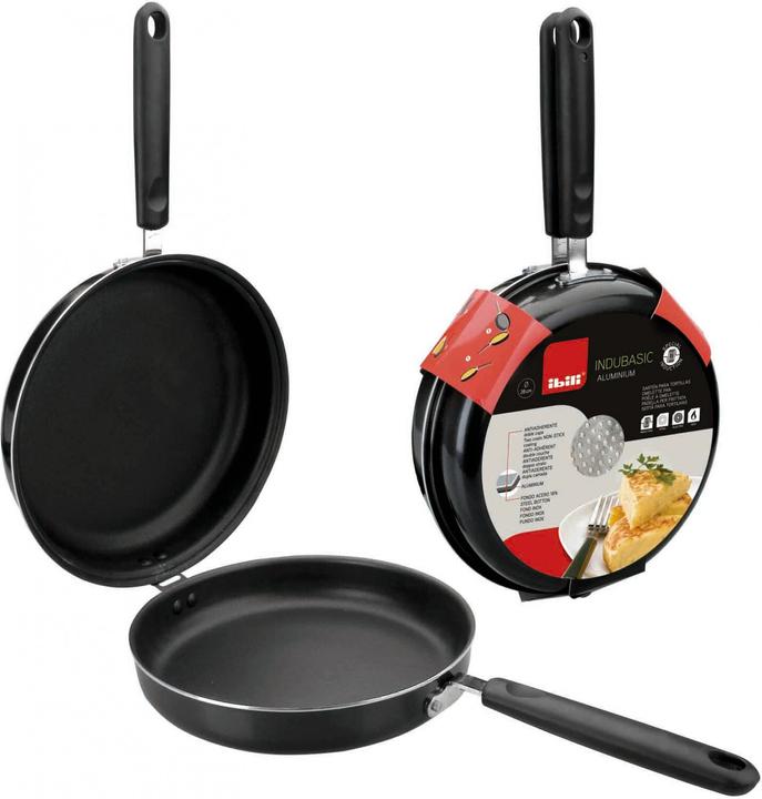 Immagine prodotto Ibili Tortillapan, padella per omelette - 24 cm (Alluminio)