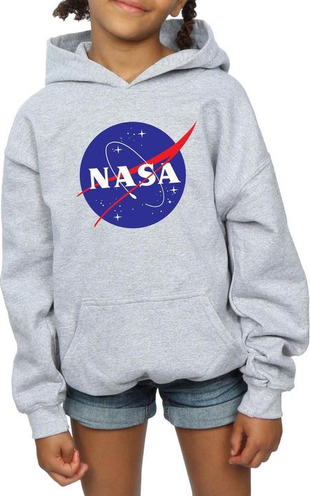 Immagine prodotto Nasa Classic Insignia Logo Felpa con Cappuccio Ragazze (140, 146)