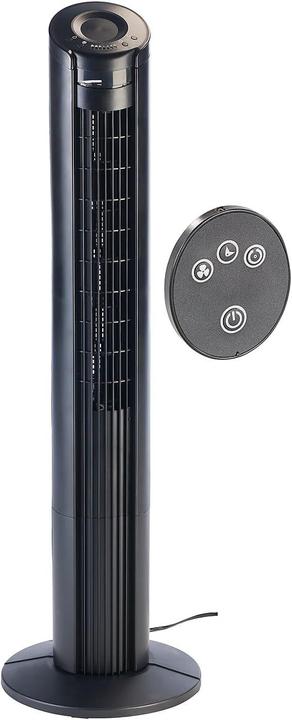 Immagine prodotto Sichler Ventilatore a torre con telecomando magnetico e oscillazione a 90°, 55 watt (58.10 dB)