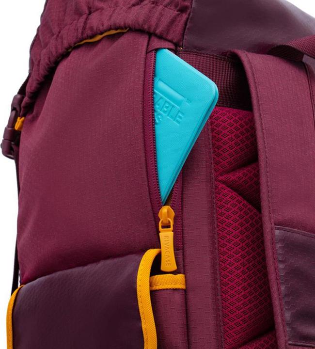 Actual product image Rivacase NB BACKPACK 30L 17.3 "/ BURGUNDY Red 5361 (30 l)