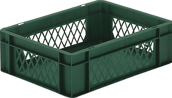 Image du produit kaiserkraft Bac gerbable format euro, parois ajourées, fond fermé