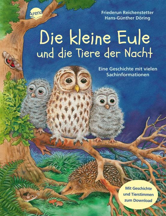 Produktbild Die kleine Eule und die Tiere der Nacht (Friederun Reichenstetter, Deutsch)