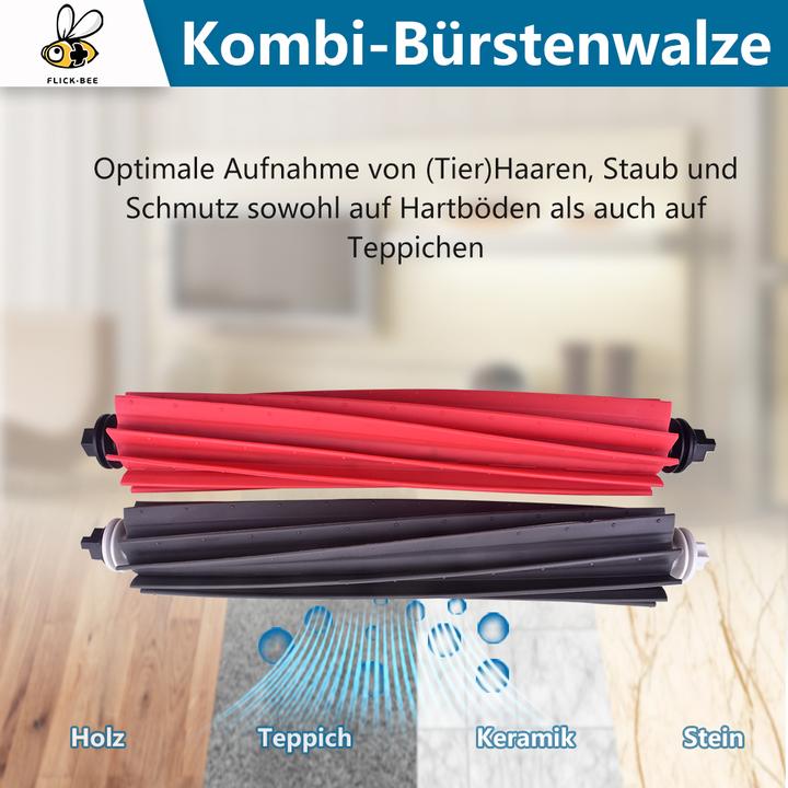 Image du produit Flickbee Kit de pièces de rechange pour Roborock S8, S8+ / plus, S8 Pro Ultra - Blanc