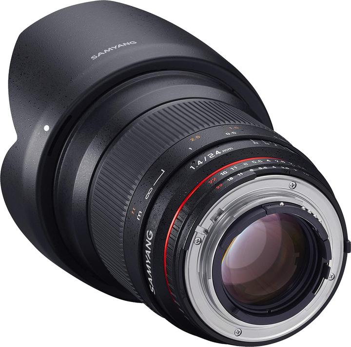 Immagine prodotto Samyang 24mm f/1.4 ED AS IF UMC - Canon EF (Canon EF, Full-frame, Micro Four Thirds, APS-C / DX)