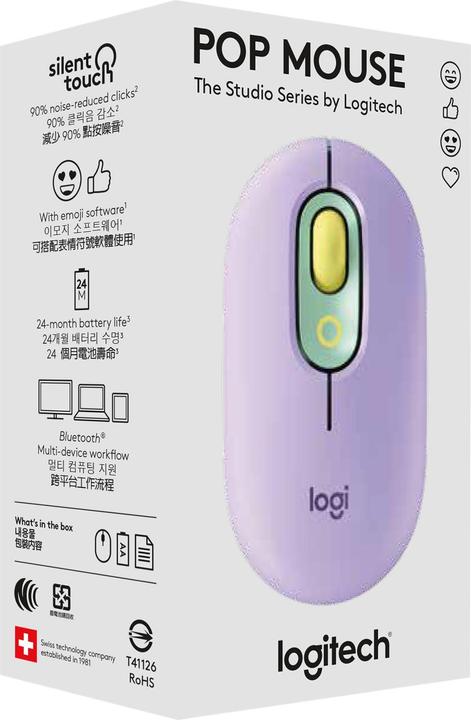 Produktbild Logitech Pop Mouse (Kabellos)