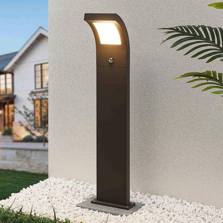 Immagine prodotto Arcchio Advik Luce da giardino per esterni con sensore H100 Grafite (760 lm, IP54)