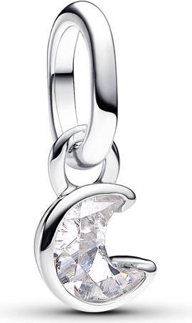 Actual product image Pandora ME Sparkling Moon Mini Charm Pendant (Silver 925)