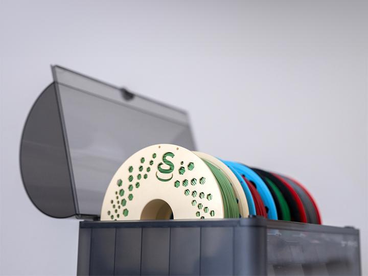 Produktbild Filament Premium PLA Refill Polar White 1kg 1.75mm (PLA, 1.75 mm, 1000 g, Weiss)