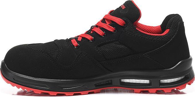 Actual product image Elten Low shoe black/red LAKERS XXT Low ESD, S1P, EU shoe size: 40 (S1P, 40)