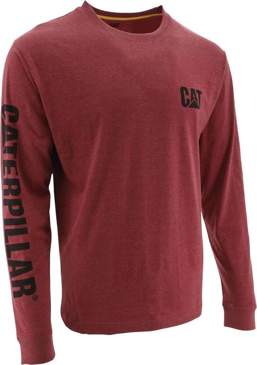 Produktbild Cat TShirt mit Logo langärmlig (4XL)