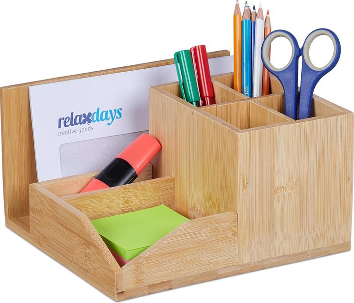 Relaxdays Schreibtisch-Organizer