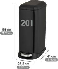 Immagine prodotto Wenko Design del cestino a pedale Easy-Close (20 l)