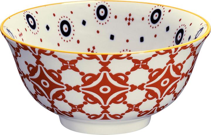 Actual product image Cilio Bowl Amici tiles porcelain 500 ml (0.50 l, 1 x)