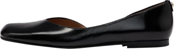 Actual product image BOSS Womens/Ladies Rose Leather Ballerina Flats (38)