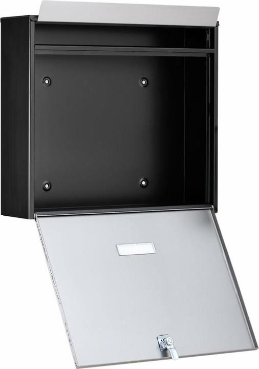 Actual product image Burg Wächter Mailboxes Oxford 6877 black&steel