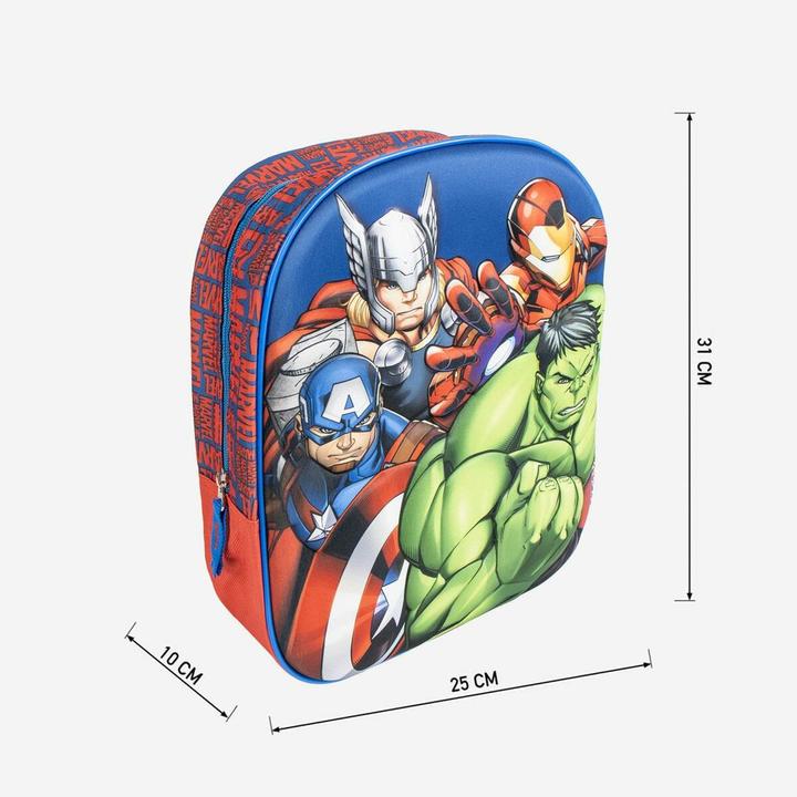Produktbild Schulrucksack The Avengers Blau 8 x 31 x 27 cm