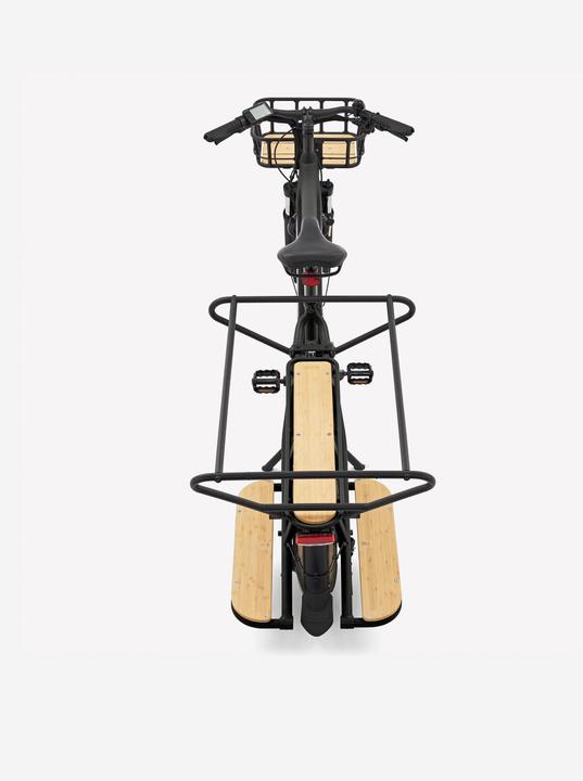 Actual product image Btwin E-cargo bike Cargobike R500E Longtail V2 black