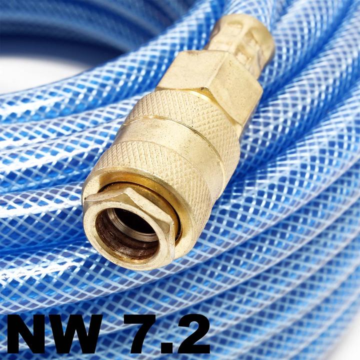 Produktbild Wiltec PVC Druckluftschlauch 10m Kompressorschlauch Gewebeschlauch Luftschlauch