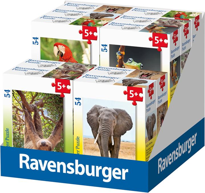 Image du produit Ravensburger Animaux exotiques (54 pièces)