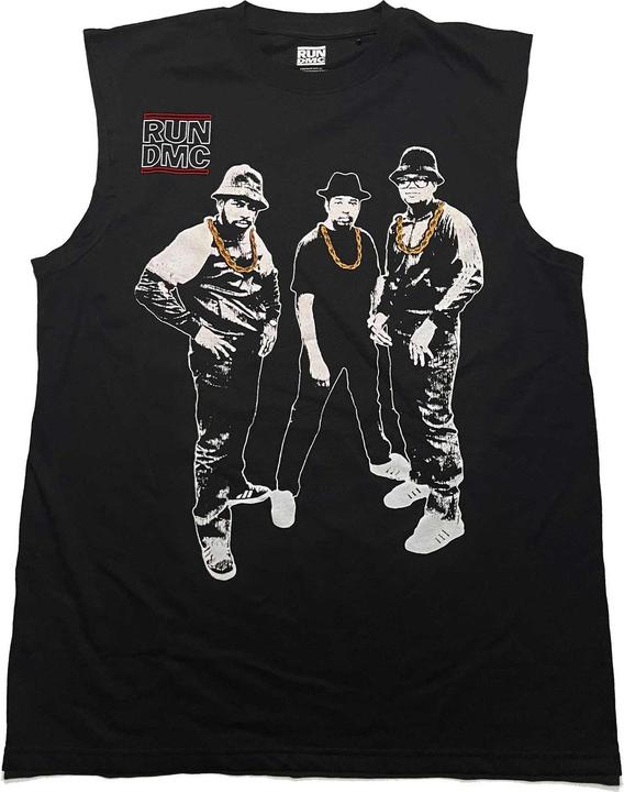 Produktbild Run DMC Gold Chains Ärmelloses Oberteil (XXL)