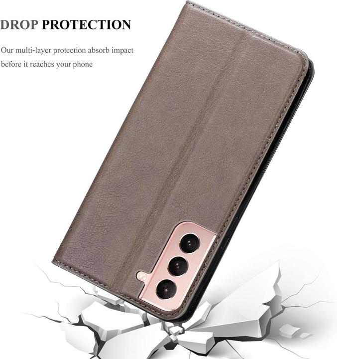 Produktbild Cadorabo Book Invisible Magnet Cover (Samsung Galaxy S21+)