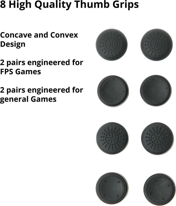 Image du produit Deltalabs Poignées de pouce PS5 (PS5)