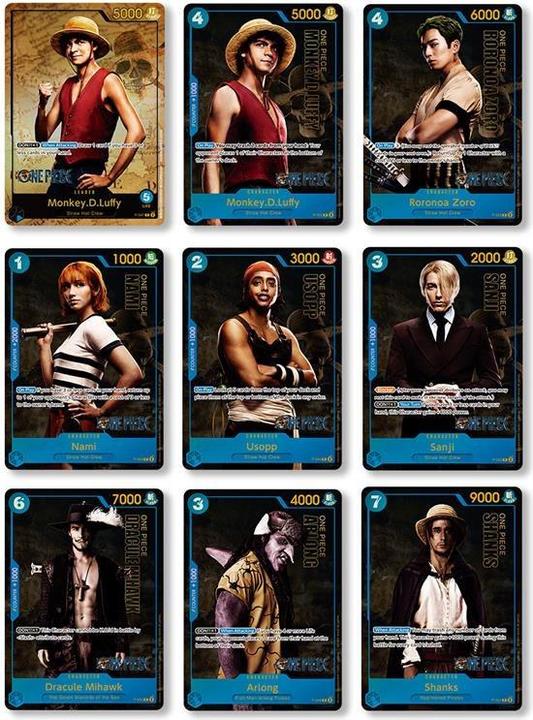 Actual product image Bandai Premium Card Collection - Live Action Edition - One Piece Card Game - EN (English, Booster Pack)