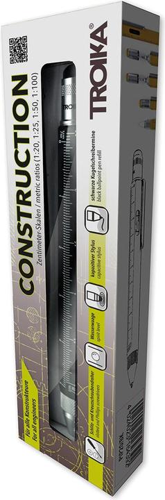Image du produit Troika Construction d'un stylo à bille (Noir-argent, 1 x)