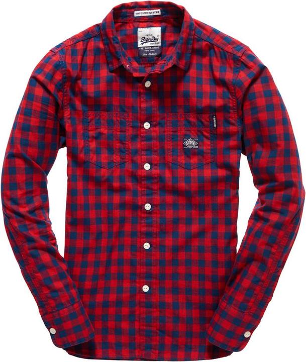Superdry Riveter Slub Hemd (M)