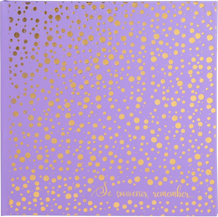 Produktbild Exacompta Fotoalbum Plum, 250 x 250 mm, violett / gold (25 x 25 cm)