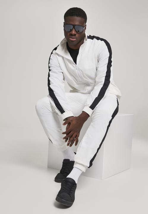 Produktbild Urban Classics Striped Sleeve Crinkle Track Jacket (XXL)