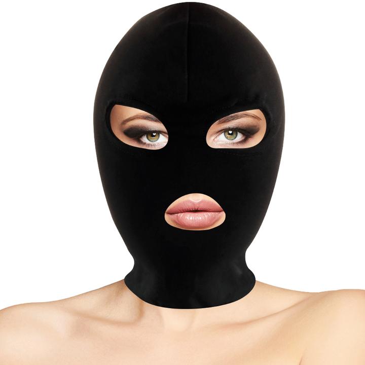Produktbild Darkness Kopfmaske "Black Balaclava" mit Augen- und Mundöffnung