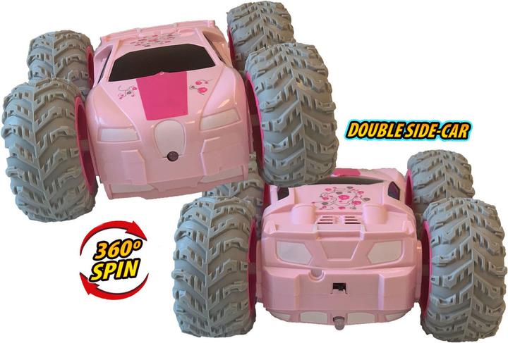 Actual product image Spectron RC Flip 360 Stunt Racer Roze