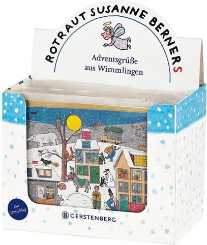 Actual product image Advent greetings from Wimmlingen, double card