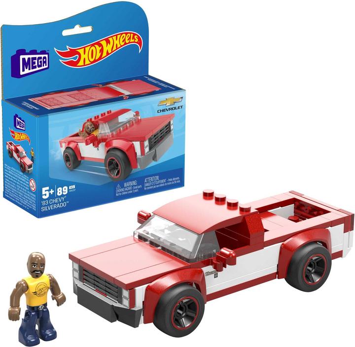 Mega Bloks Klocki hot wheels klocki autko, chevy