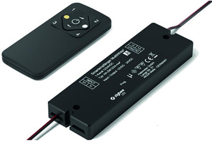 Image du produit Halemeier Commutateur/dimmer radio 1 canal S-Mitter Basic MultiWhite Smart set