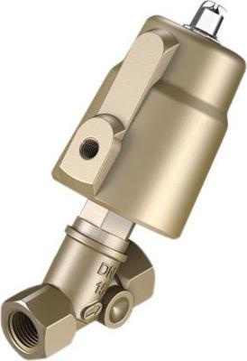 Image du produit Festo Vanne pneumatique à siège incliné 2/2 G1/2″ 10bar air / vapeur / eau / huile / liquide