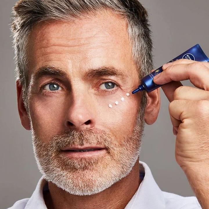 Produktbild NIVEA Men Hyaluron Anti-Age Eye Cream (Crème, 15 ml, Tag + Nacht)