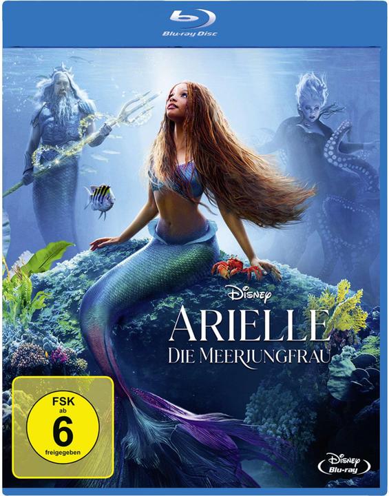 Actual product image Disney Ariel the Mermaid - BR (Blu-ray, 2023, Dutch, French, English, German)