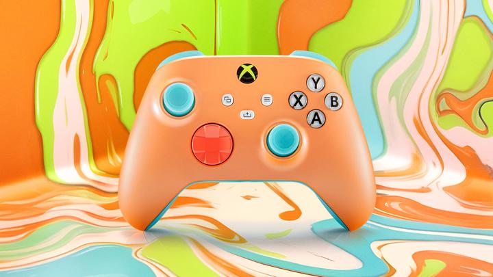 Image du produit Microsoft Manette sans fil Xbox - Sunkissed Vibes OPI (édition spéciale) (Xbox Series X, Xbox Series S, Xbox One X, Xbox One S, PC)