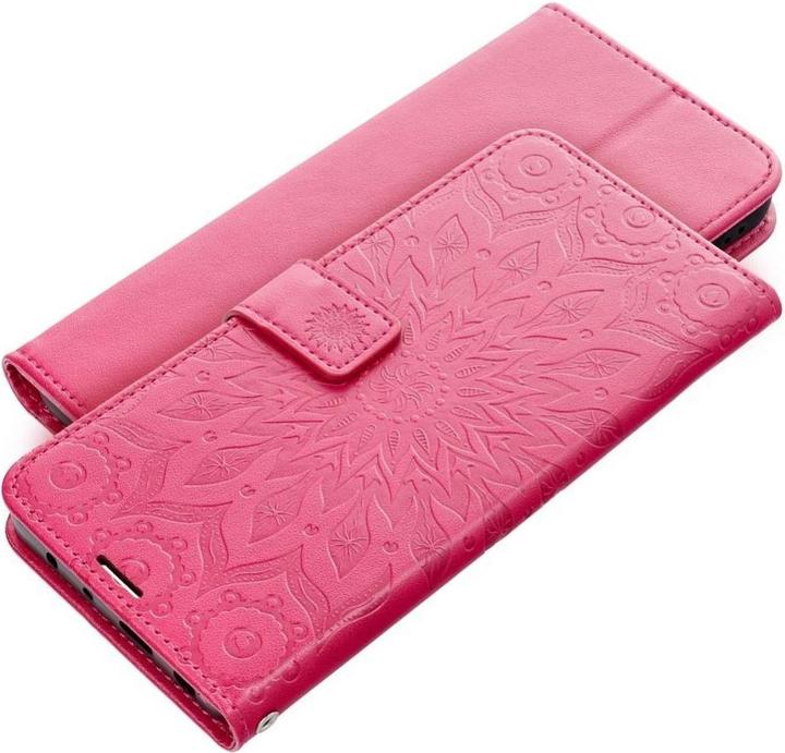 Produktbild OEM Rückwandabdeckung MEZZO Book Case für SAMSUNG A14 4G / A14 5G mandala magenta