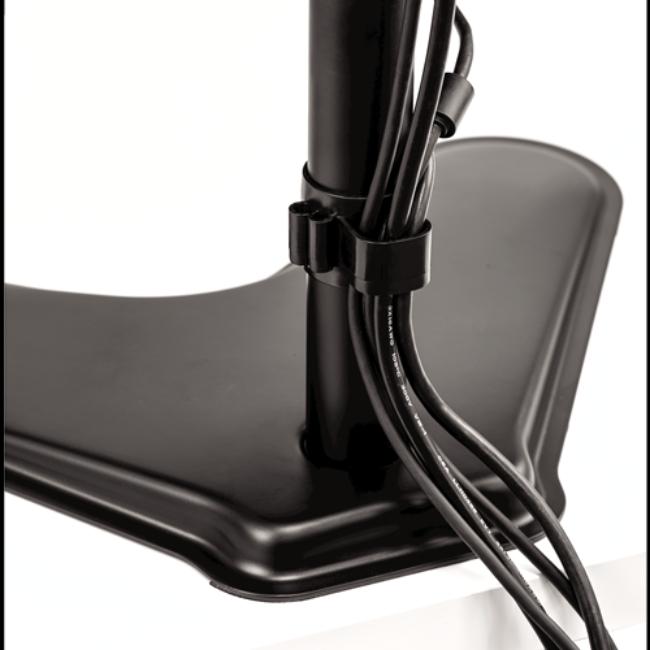 Actual product image Fellowes Freestanding Double Monitor Arm Professional Series (Table, 27")