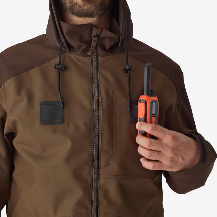 Actual product image Solognac Hunting reinforced jacket woodland 500 two-tone (M)