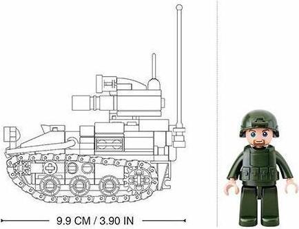 Produktbild Sluban kleiner Panzer