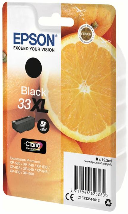 Produktbild Epson 33XL Claria Premium (BK)