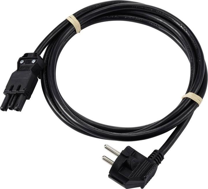 Immagine prodotto Sygonix SY-6676352 Anschlussleitung Schwarz 7.5 m (7.50 m)