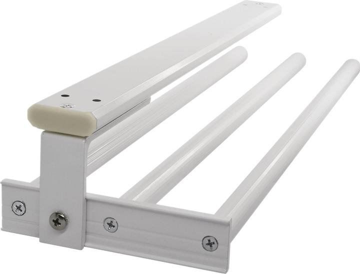 Produktbild Grimme Geschirrtuch-Auszug Pluto 3-armig 444 mm Alu weiss (1 Stk.)