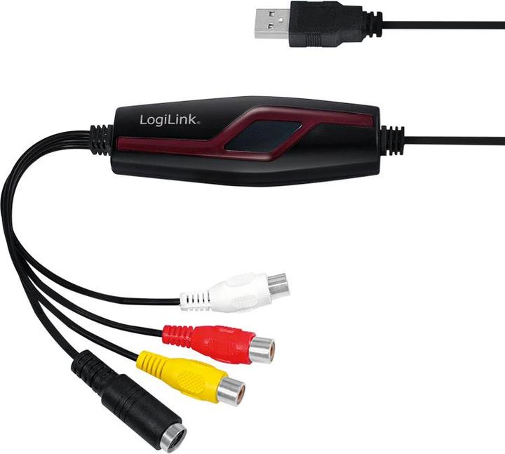 Image du produit LogiLink Carte d'acquisition vidéo/audio (USB 2.0, signal TV analogique)