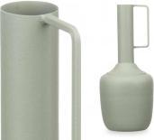 Giftdecor vaso acciaio manico rettangolare verde pastello (1 x, 12 x 12 x 30 cm)